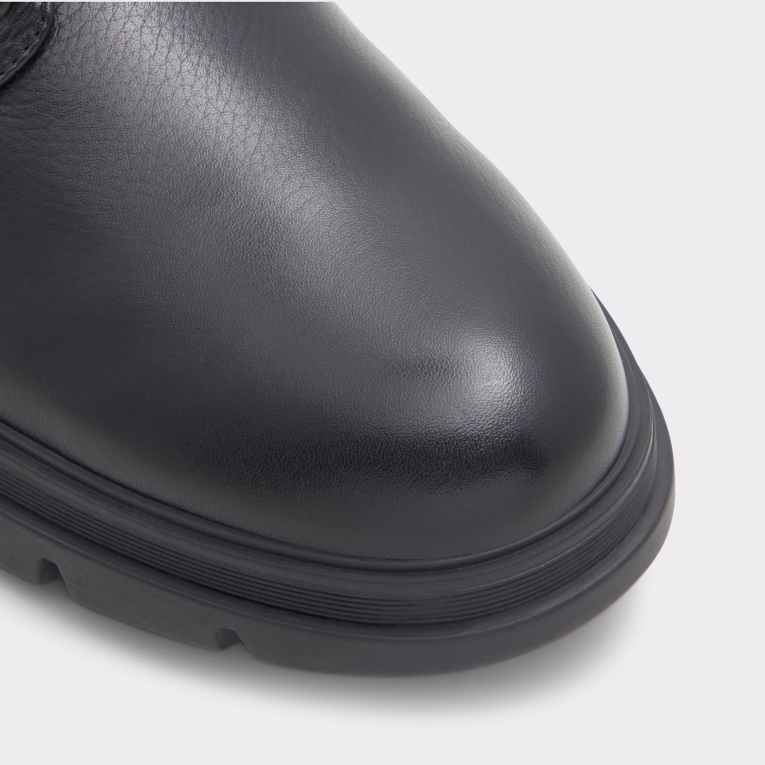 Moda Cuero Negro Liso Graveldiver Aldo