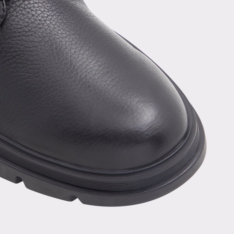 Aldo Negro Cuero Liso Moda Graveldiver