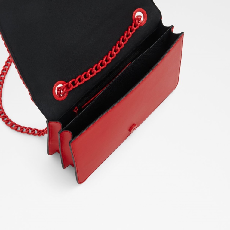 Aldo Bolso Bandolera Rojo Fashion Greenwald