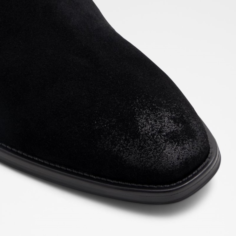 Cuero Negro Ante Aldo Fashion Gweracien