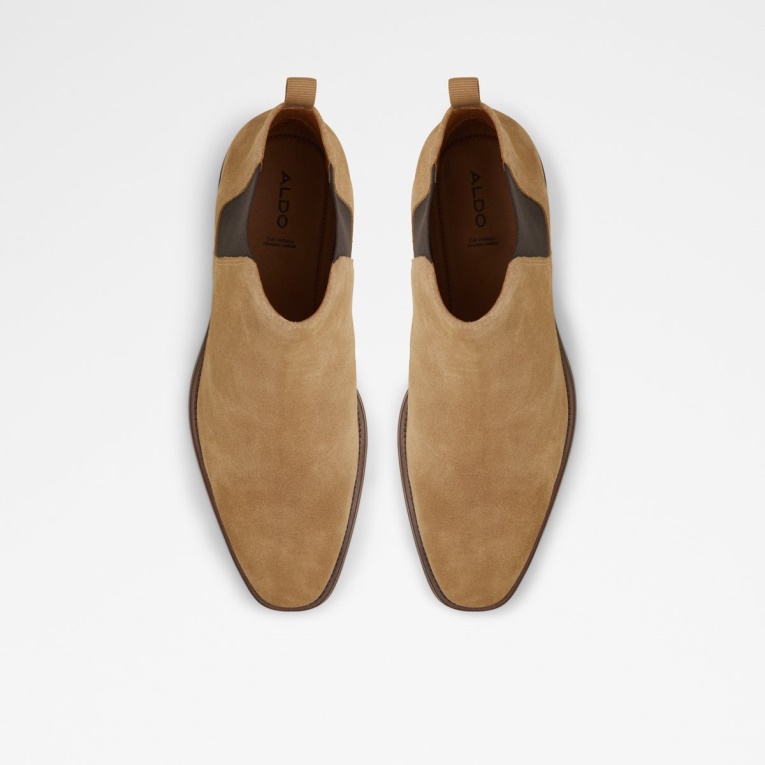 Beige Oscuro Gweracien Botín Chelsea Moda Aldo