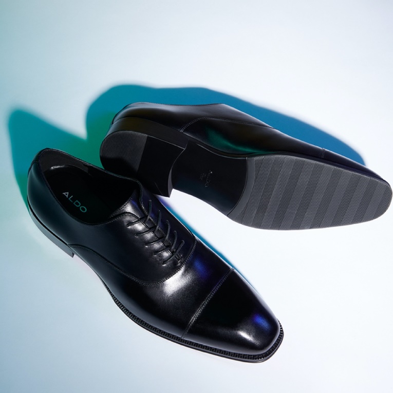 Moda Negro Gwilawin Zapato Oxford Aldo