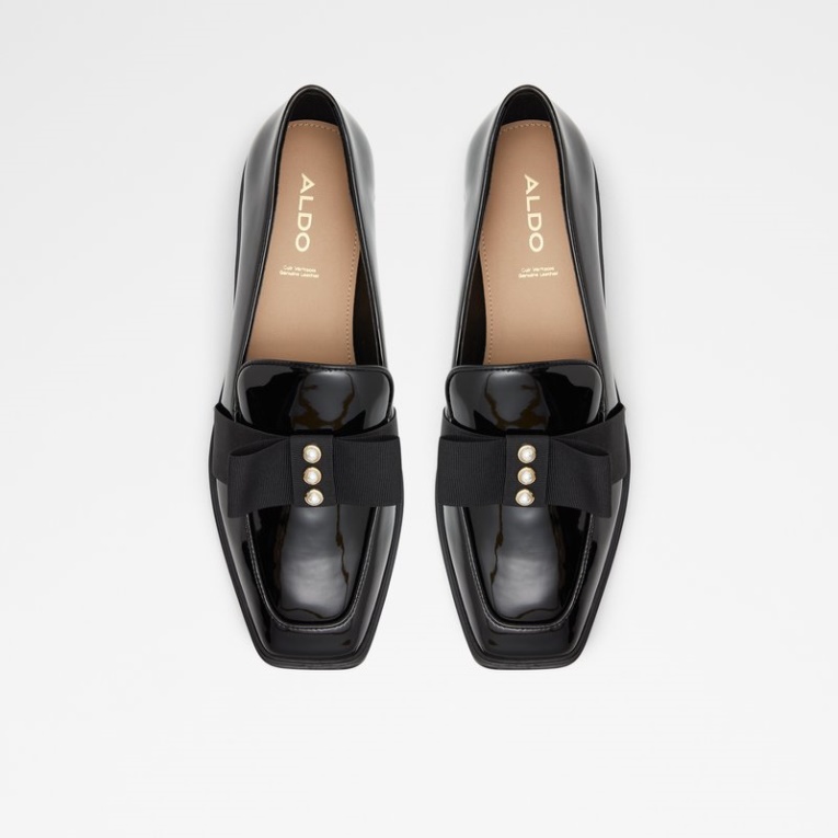 Charol Sintético Negro Fashion Aldo Hairalle