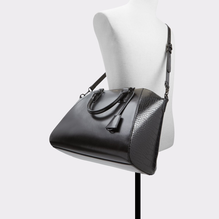 Nueva Llegada Halabiell Bolso Satchel Moda Negro Aldo