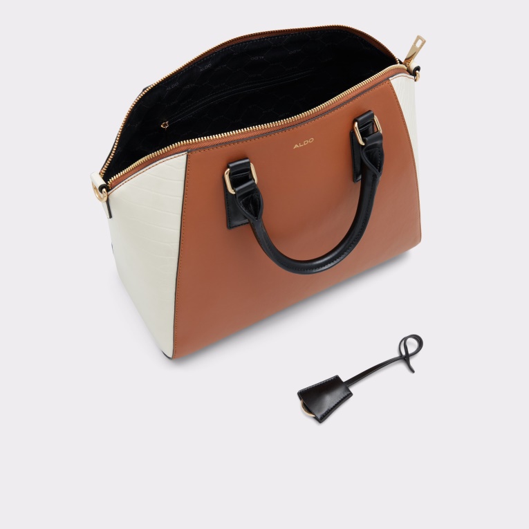 Negro Multi Aldo Moda Nueva Llegada Bolso Satchel Halabiell