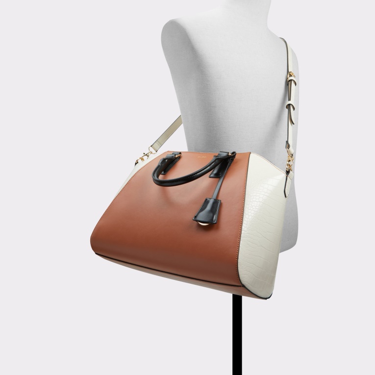 Moda Negro Multi Aldo Nueva Llegada Halaberiell Satchel Bag