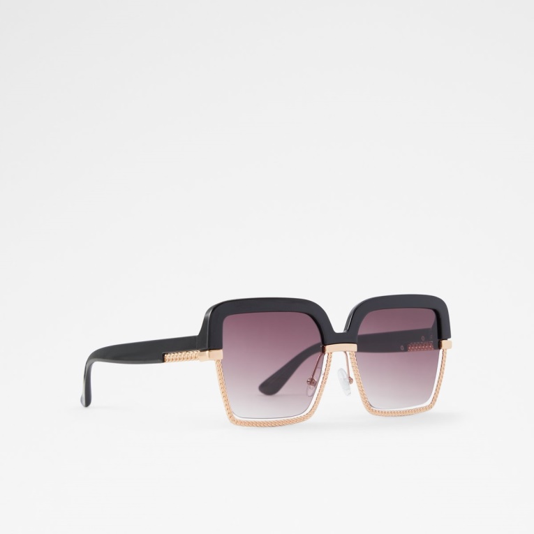 Halaeraen Gafas De Sol Cuadradas Moda Aldo Negro-oro Multi