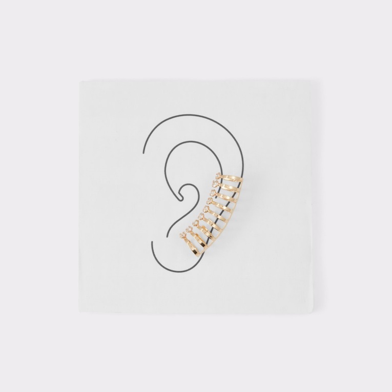 Aretes Multi Aldo Fashion Last Chance Haotha En Oro Transparente