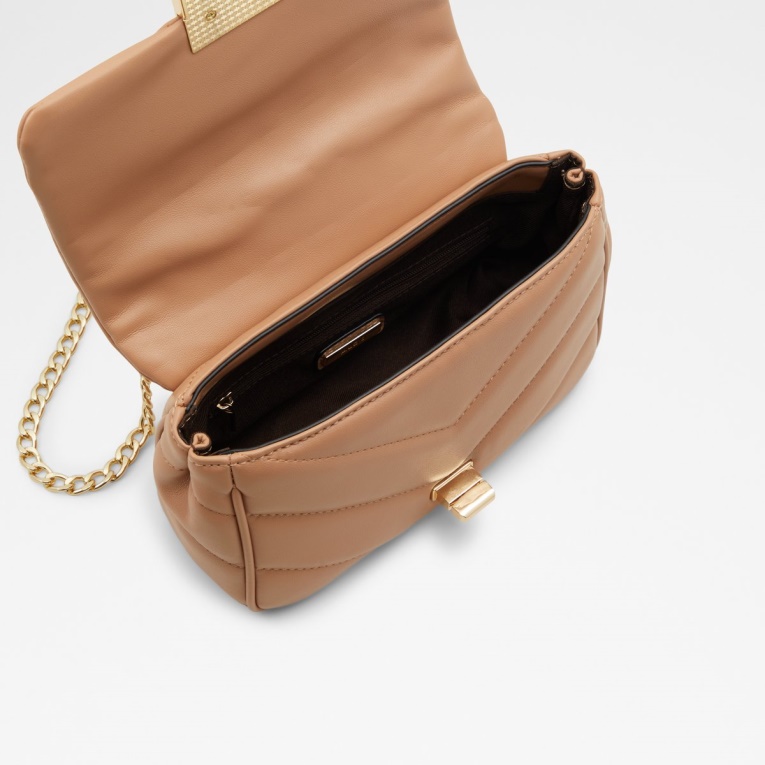 Bolso Bandolera Haowiaax Beige Mediano Sintético Liso Recién Llegado Aldo Fashion