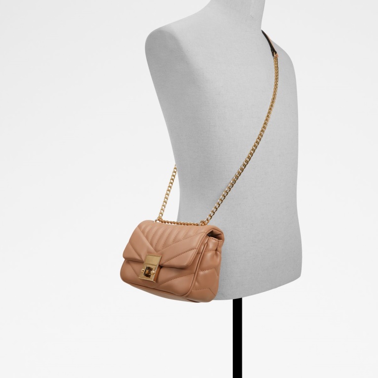 Bolso Bandolera Haowiaax Beige Mediano Sintético Liso Recién Llegado Aldo Fashion