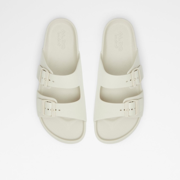 Aldo Fashion Hideo Slide Sandalia Hueso