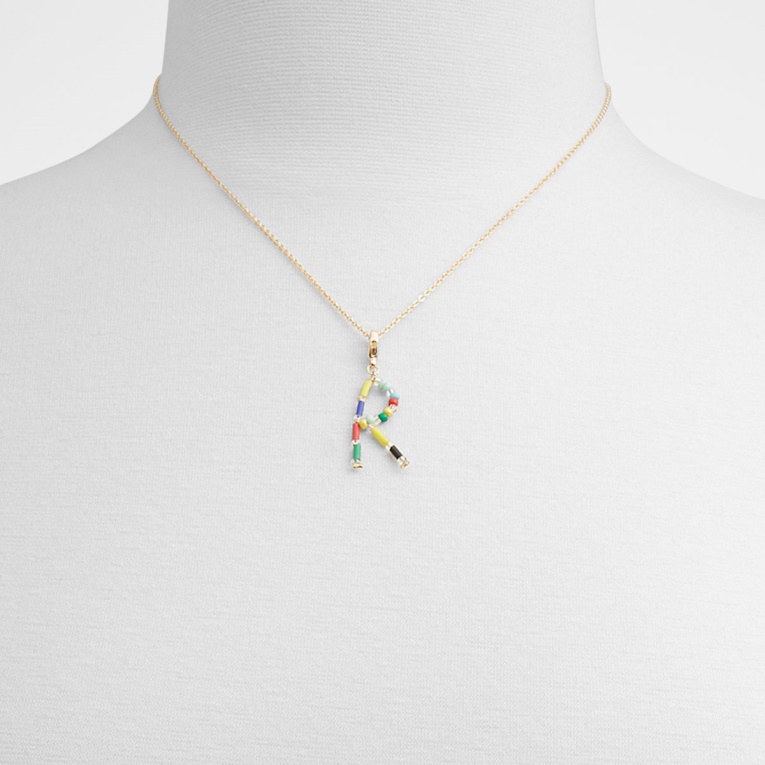 Collar Ibeicien Moda Aldo Amarillo Oscuro