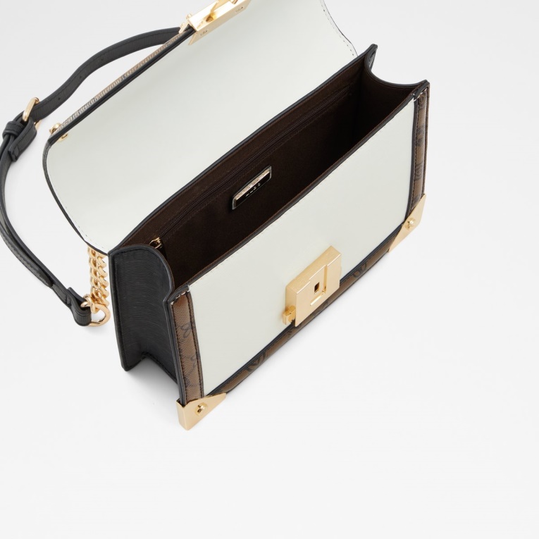 Aldo Fashion Agotado Bolso Bandolera Iconiclub Marrón Multi