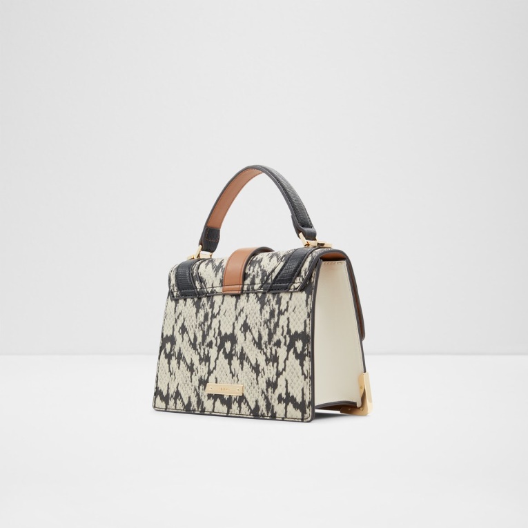 Bolso Iconilock Con Asa Superior Moda Marrón Medio Aldo