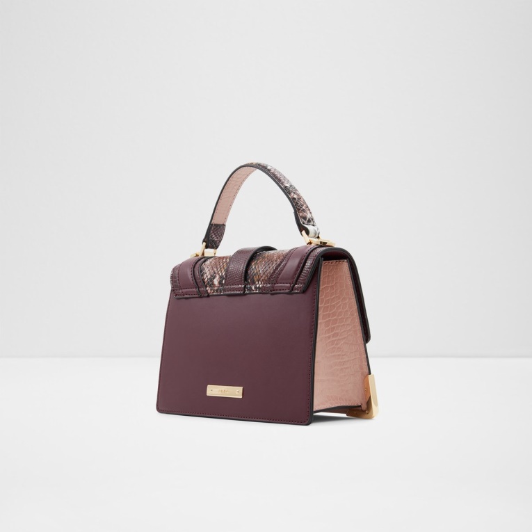 Nuevo Bolso Iconilock Con Asa En La Parte Superior Moda Aldo Bordo