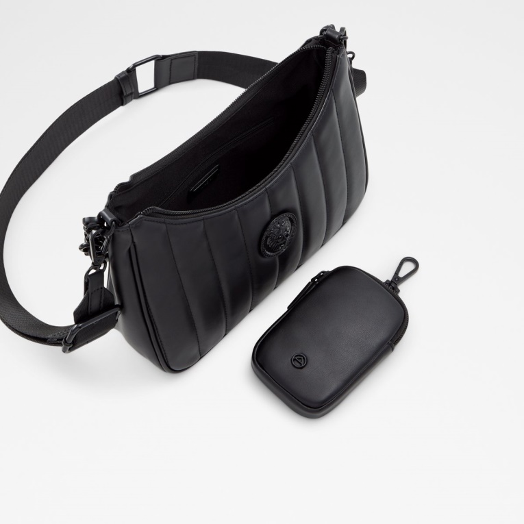 Bolso Bandolera Infamos Negro Aldo Fashion