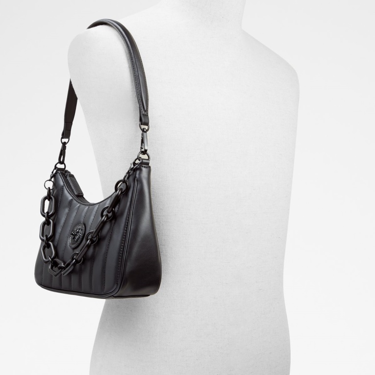 Bolso Bandolera Infamos Negro Aldo Fashion