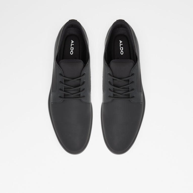 Zapatos Oxford Interurbanos De Caucho Sintético Negro De Moda De ALDO