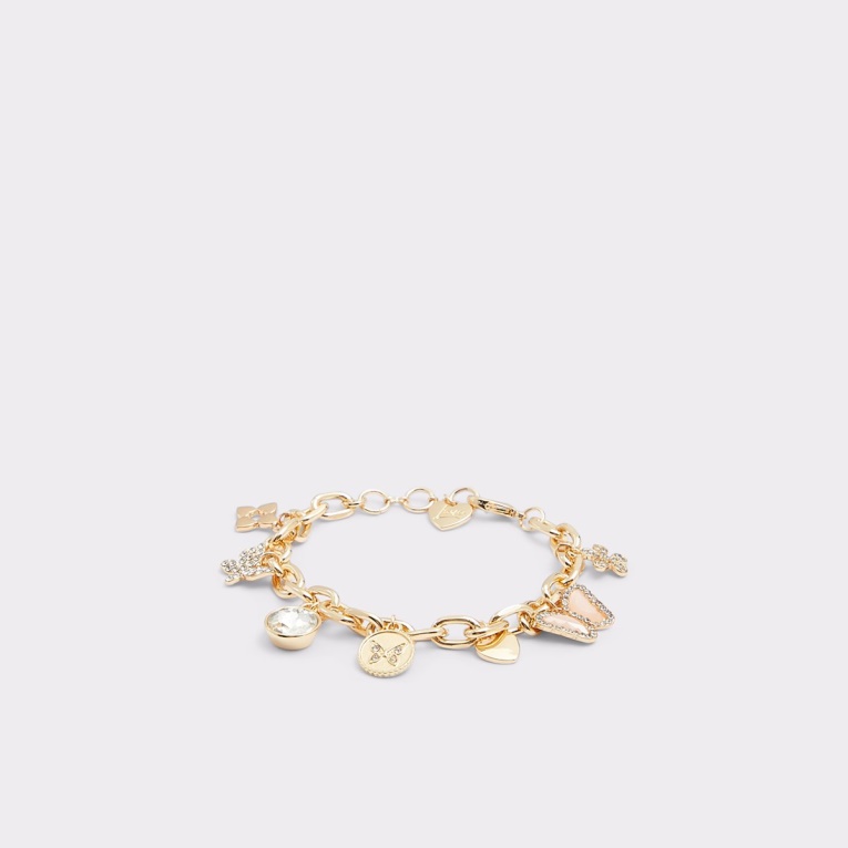 Brazalete Con Múltiples Jerynad En Oro Transparente De Aldo Fashion