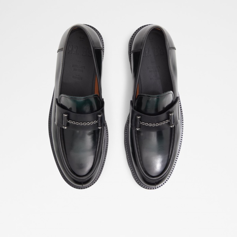Mocasín Con Joyas De Aldo Recién Llegado Verde Oscuro Moda