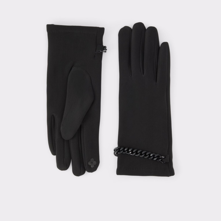 Guantes Negros Kaigan De Moda Aldo