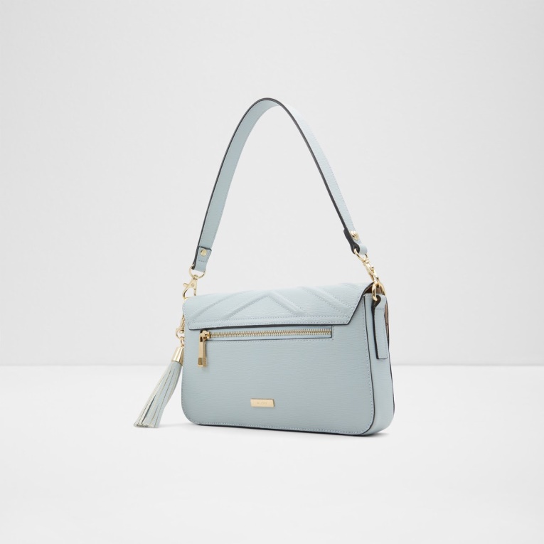 Bolso De Hombro Kaoma Azul Claro Moda Aldo