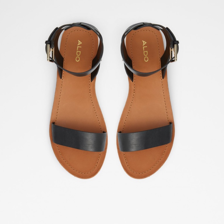 Aldo Fashion Kedaredia Sandalia Plana Negro