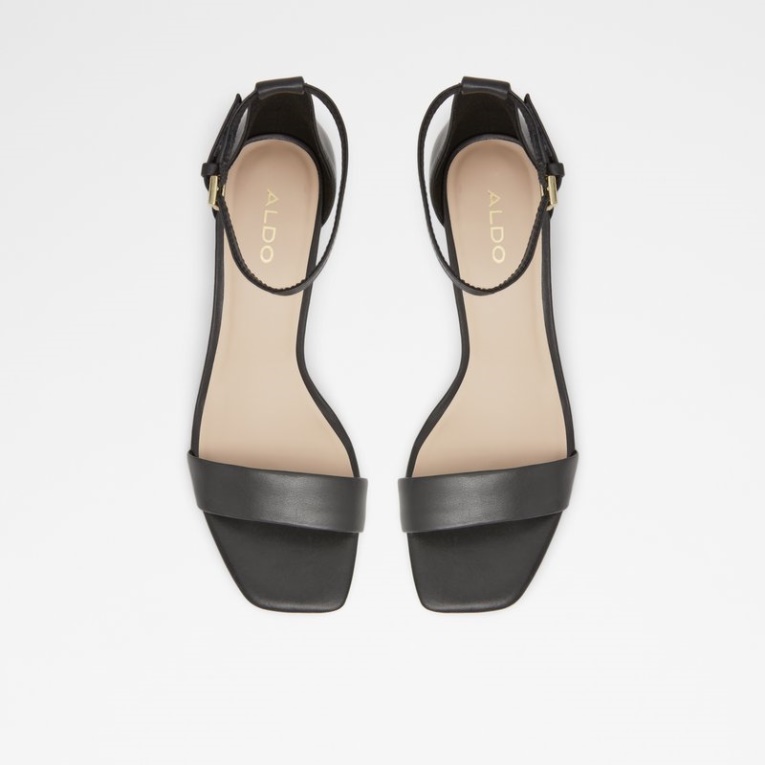 Moda Cuero Negro Liso Kedeaviel Aldo