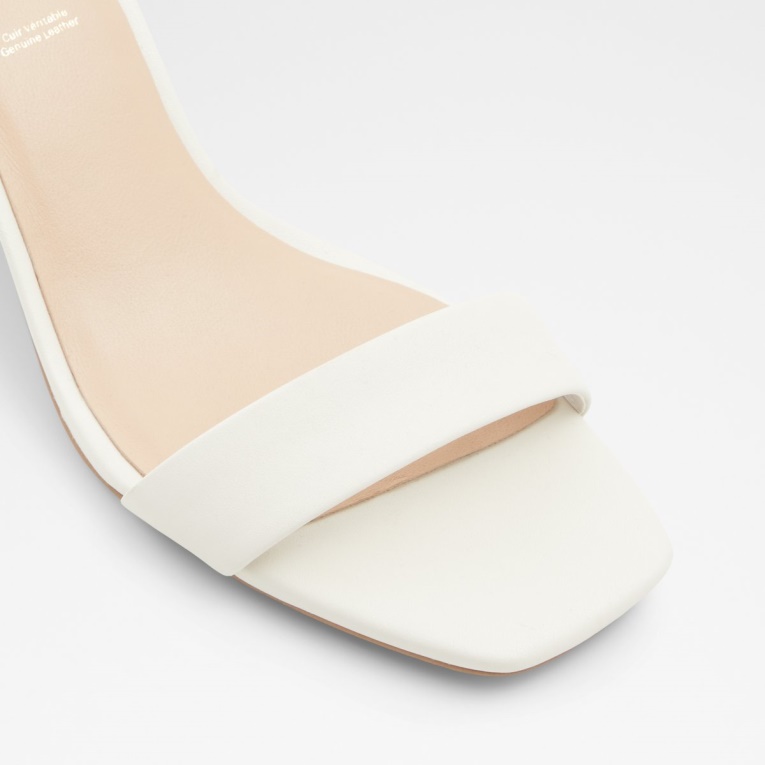 Kedeaviel Sandalia De Tacón Alto Moda Aldo Blanco