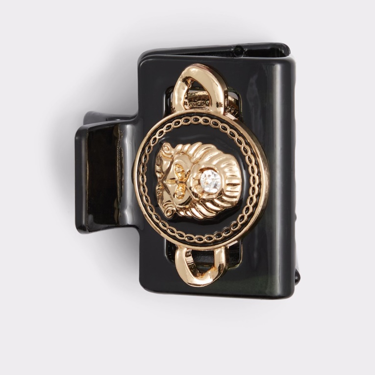 Pasador Para El Cabello Kengai De última Oportunidad Multi Negro Y Dorado De Aldo