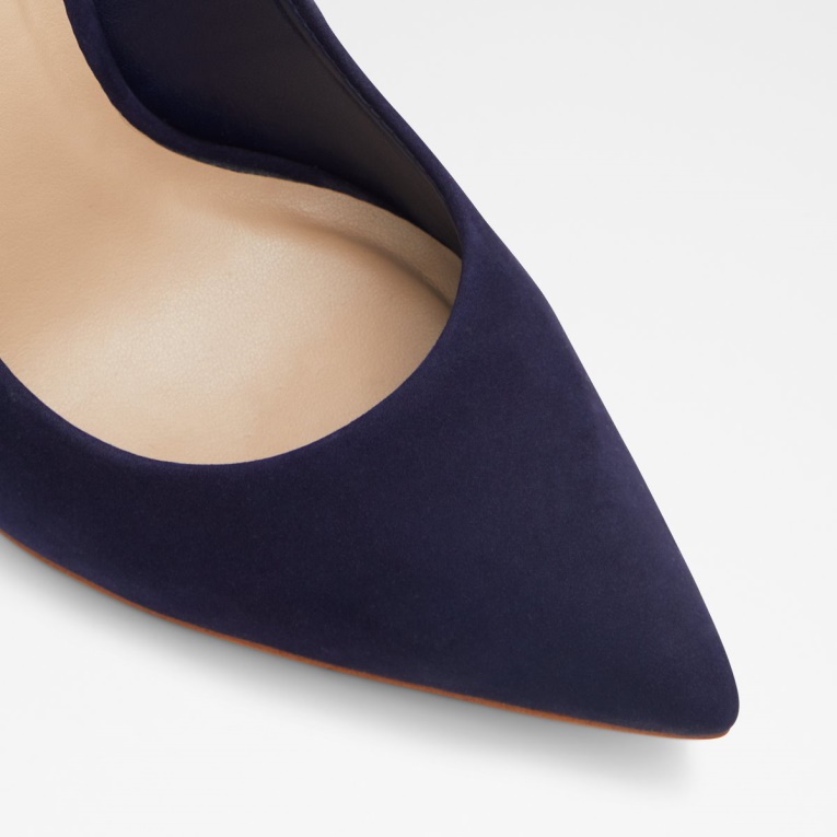 Zapatos De Tacón Aldo Kennedi Azul Marino De Moda