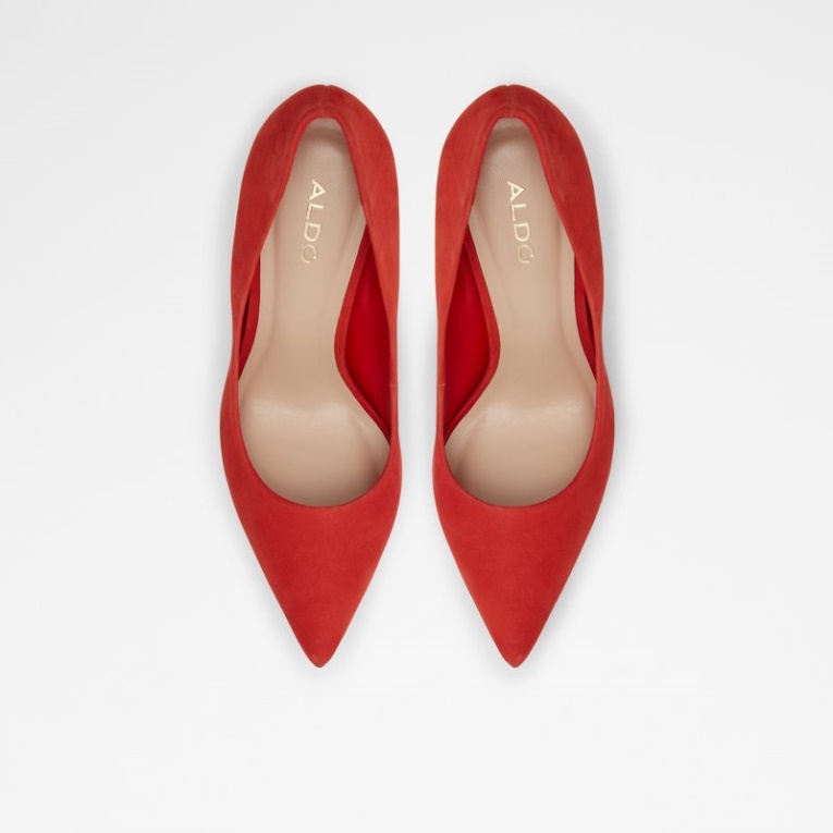 Aldo Rojo Brillante Moda Kennedi