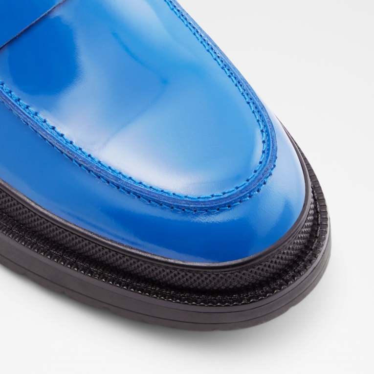 Mocasines Kerouac De Moda Azul De Aldo