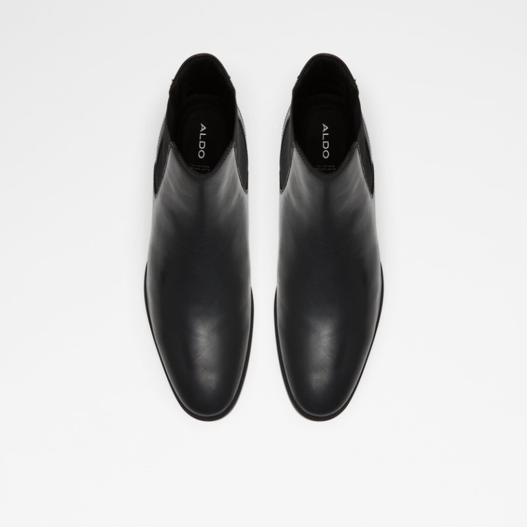 Aldo Moda Cuero Negro Suave Kindarumflex