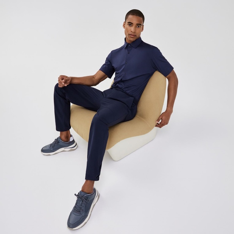 Zapatillas De Deporte Con Suela Jogger Kyanite De Moda De Aldo Suela Jogger Azul Marino