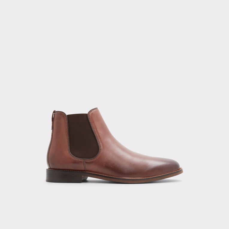 Coñac Cuero Suave Aldo Moda Nueva Llegada Kyren Chelsea Boot