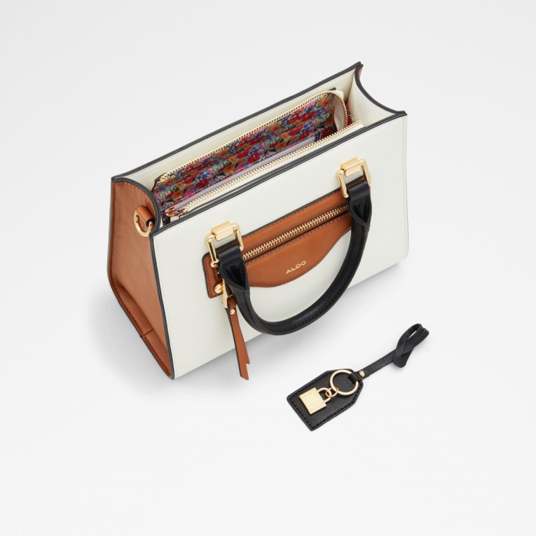 Bolso Tote Laerin Aldo Fashion Hueso Multi