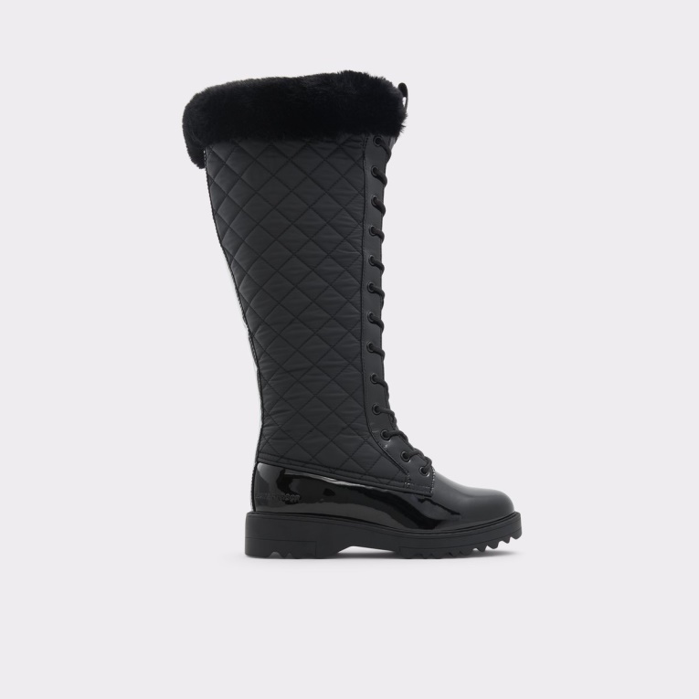 Laralima Botas De Invierno Suela Dentada Moda Negro Sintético Acolchado Aldo