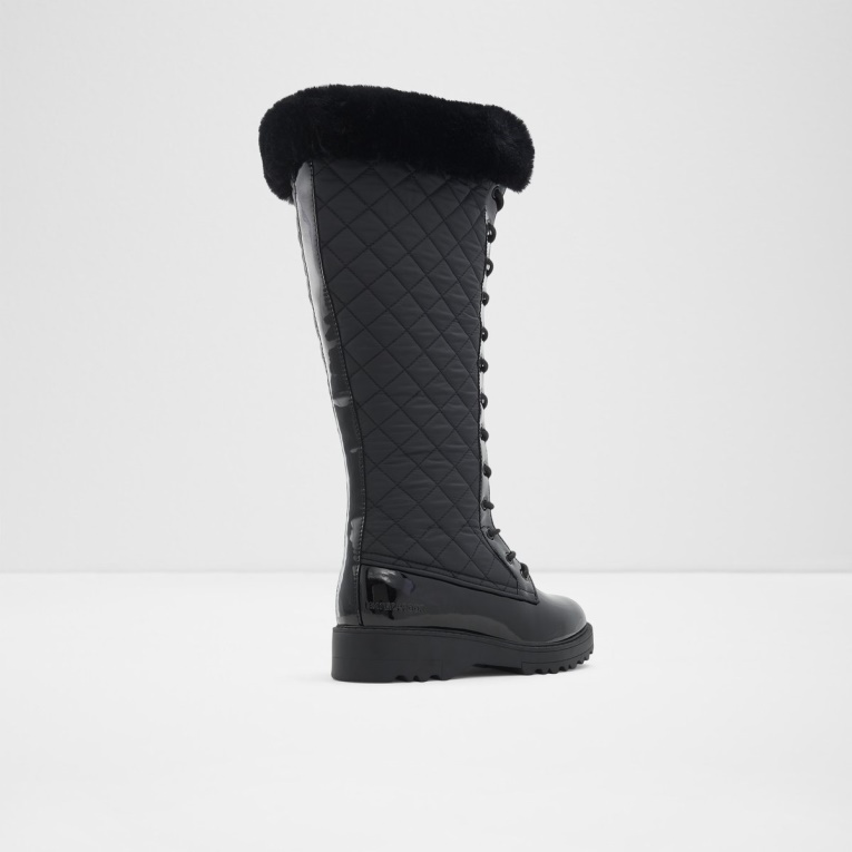 Laralima Botas De Invierno Suela Dentada Moda Negro Sintético Acolchado Aldo