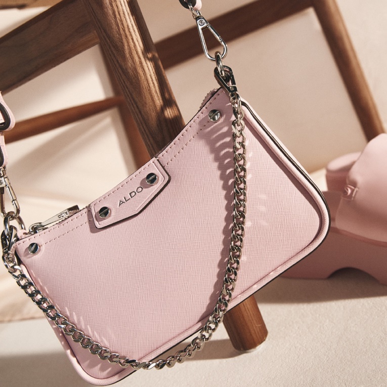 Rosa Agotado Lashax Bandolera Moda Aldo