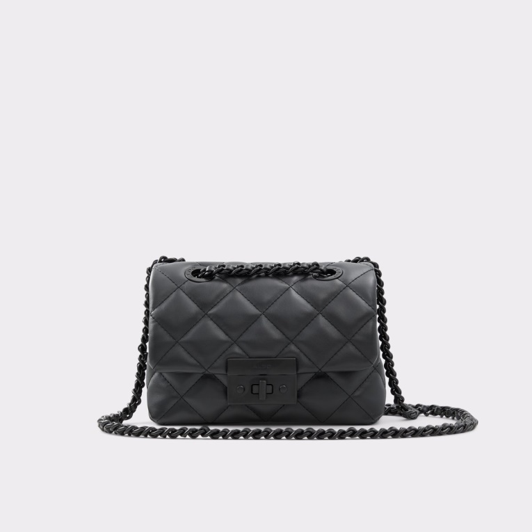 Bolso Bandolera Latisse Negro Moda Aldo
