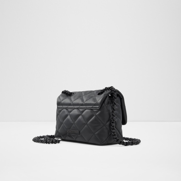 Bolso Bandolera Latisse Negro Moda Aldo