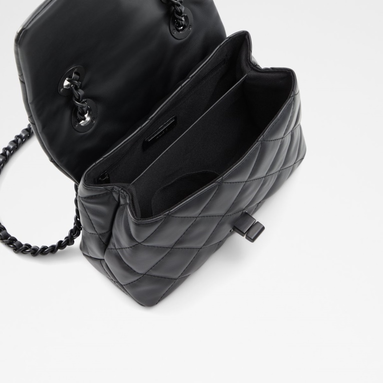 Bolso Bandolera Latisse Negro Moda Aldo