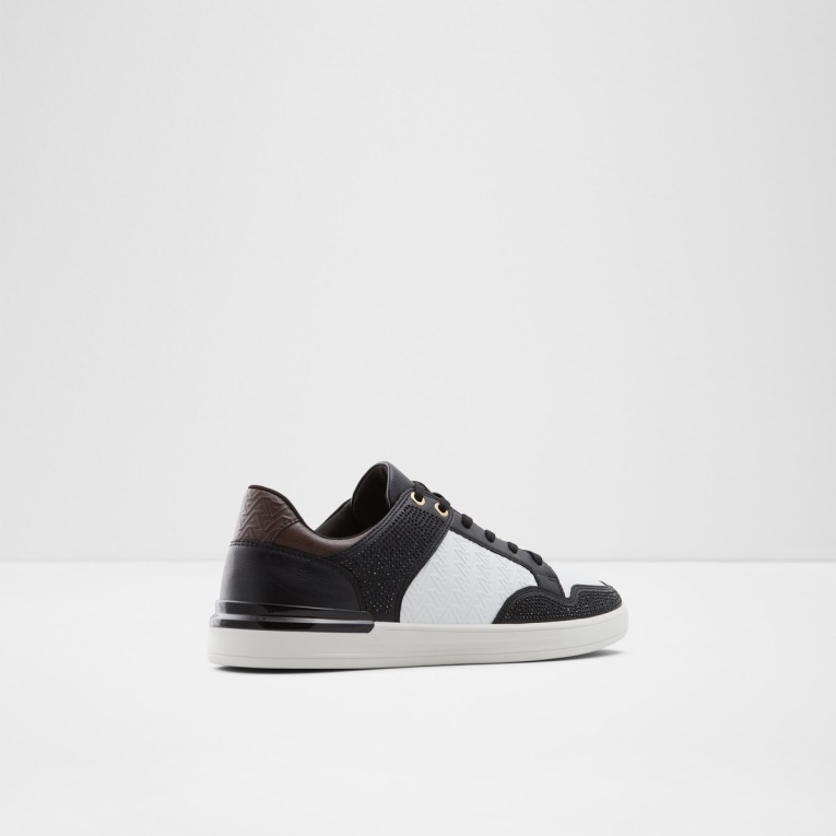 Lauder Low Top Zapatillas Moda Negro Sintético Brillante Aldo