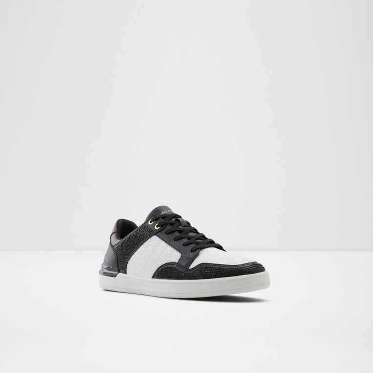 Lauder Low Top Zapatillas Moda Negro Sintético Brillante Aldo