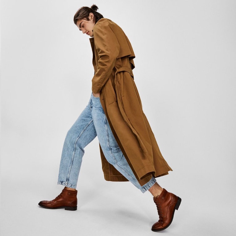 Legadorien Botas Con Cordones Moda Marrón Claro Aldo