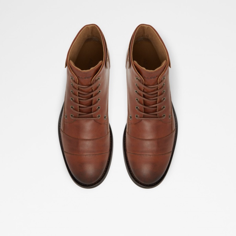 Legadorien Botas Con Cordones Moda Marrón Claro Aldo