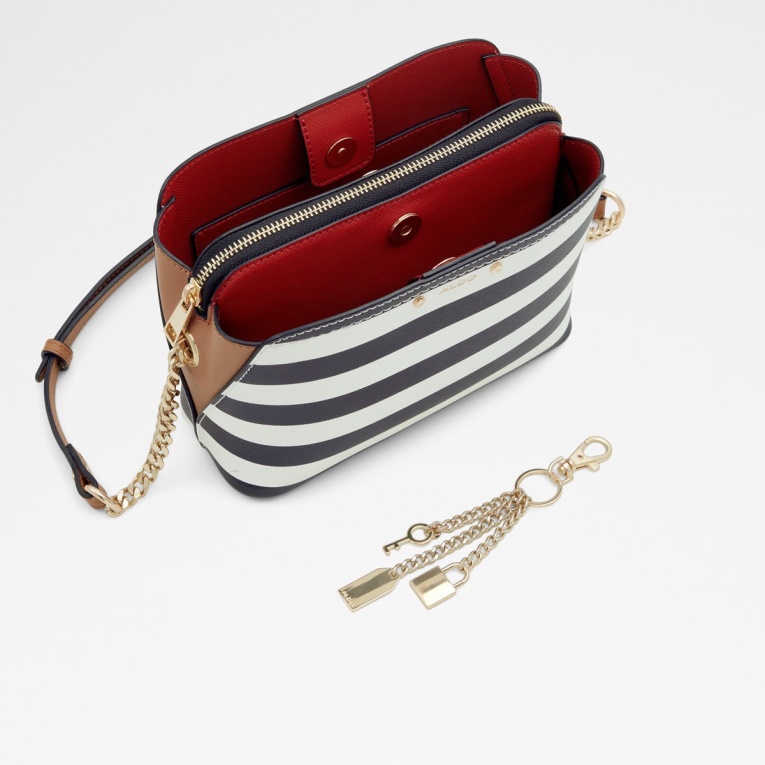 Bolso Bandolera Legioraa Azul Mediano De Aldo Agotado