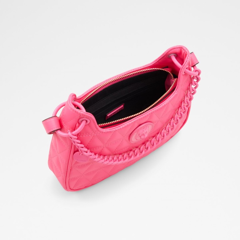 Bolso De Hombro Leomas Rosa Brillante De Moda Aldo