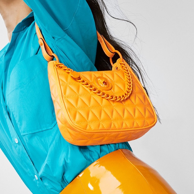 Bolso De Hombro Leomas De Moda Naranja Brillante De Aldo
